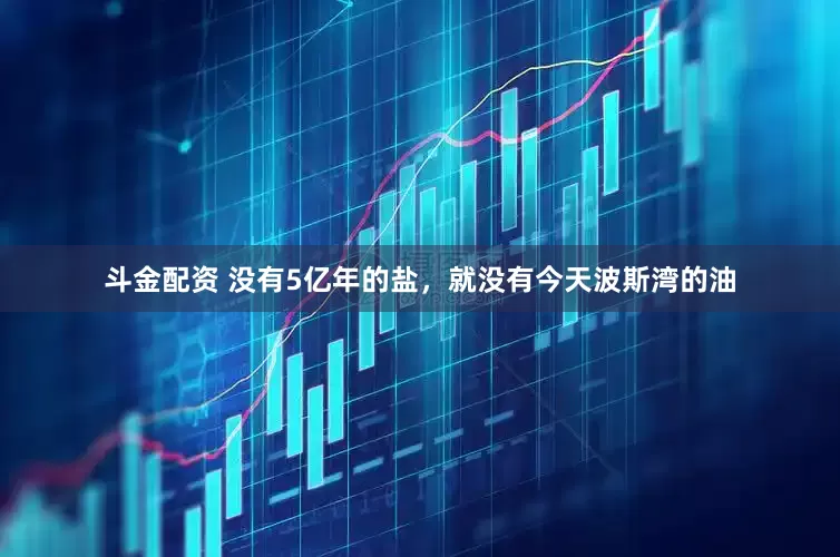 斗金配资 没有5亿年的盐,就没有今天波斯湾的油